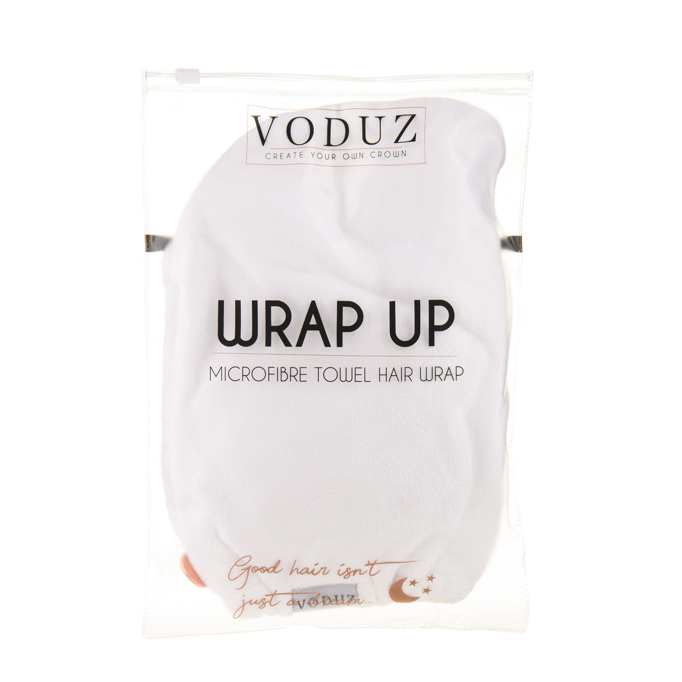 Wrap Up Microfibre Towel - White