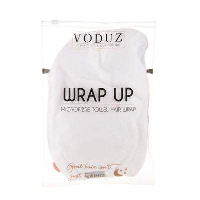 Wrap Up Microfibre Towel - White