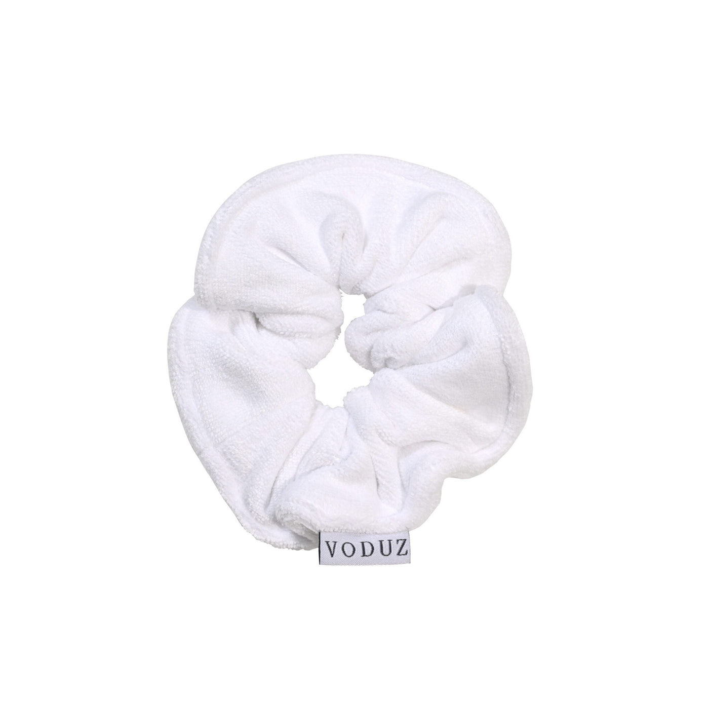 Wrap Up - Microfibre Towel Hair Scrunchie White